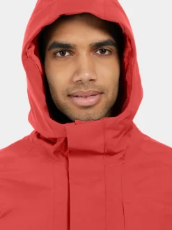 Discount Didriksons Adam Jacket Ochre Red
