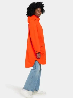 Discount Didriksons Adria Parka Tangerine Red