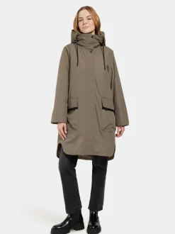 Outlet Didriksons Aiko Parka Walnut