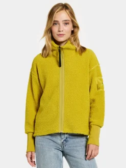 Online Didriksons Alexa Full-Zip Yellow Bloom
