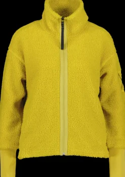 Online Didriksons Alexa Full-Zip Yellow Bloom