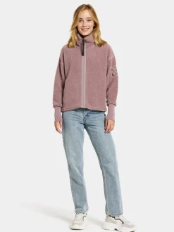 Discount Didriksons Alexa Full-Zip Faded Wine