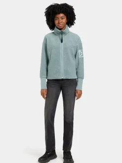 Online Didriksons Alexa Full-Zip Factory Blue