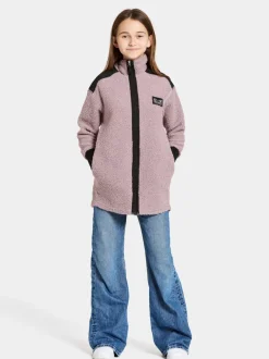 Best Didriksons Ampere Kids' Full-Zip Long Dusty lilac