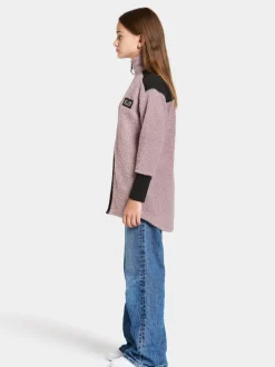 Best Didriksons Ampere Kids' Full-Zip Long Dusty lilac