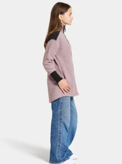 Best Didriksons Ampere Kids' Full-Zip Long Dusty lilac