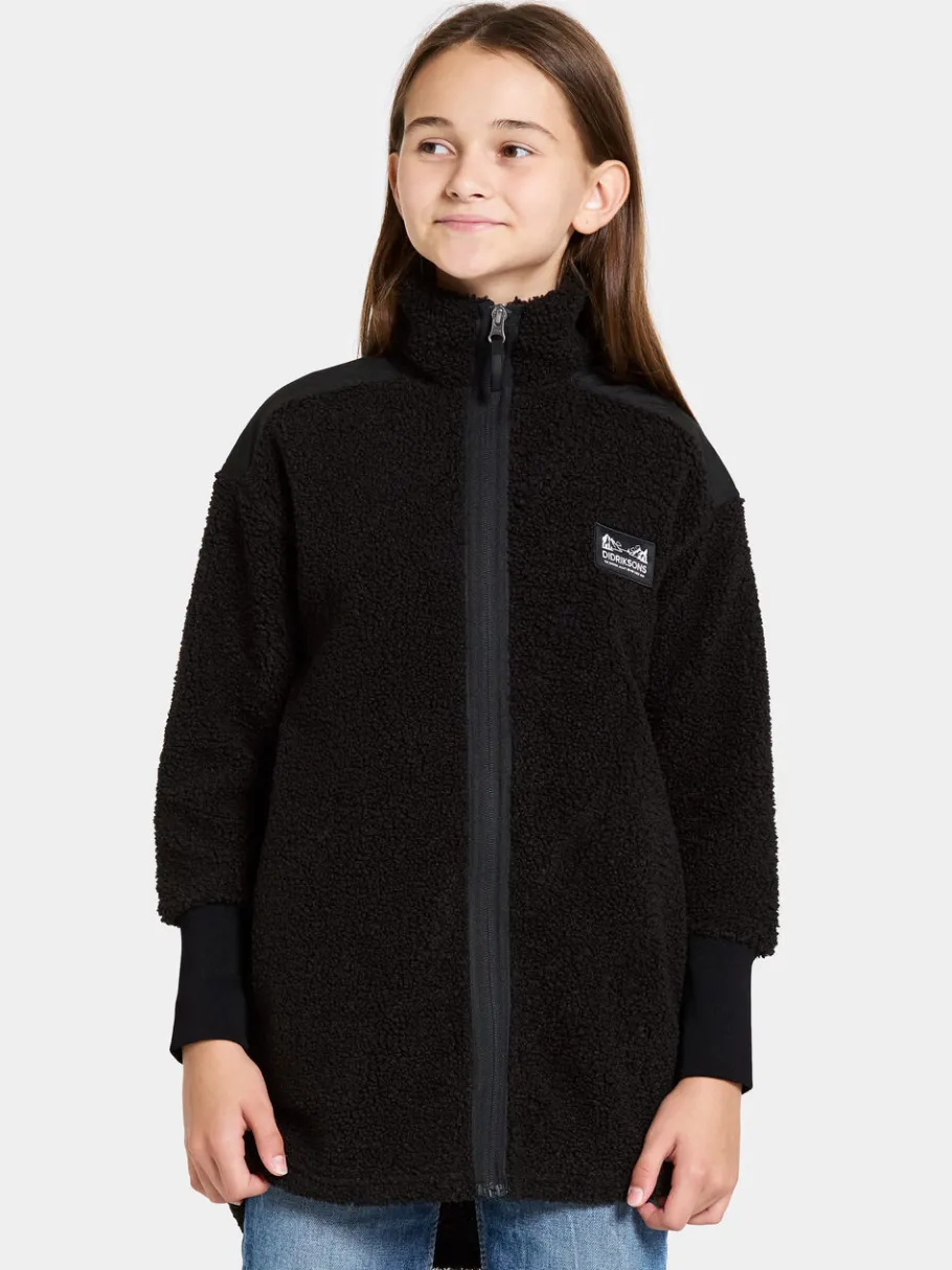 Discount Didriksons Ampere Kids' Full-Zip Long Black