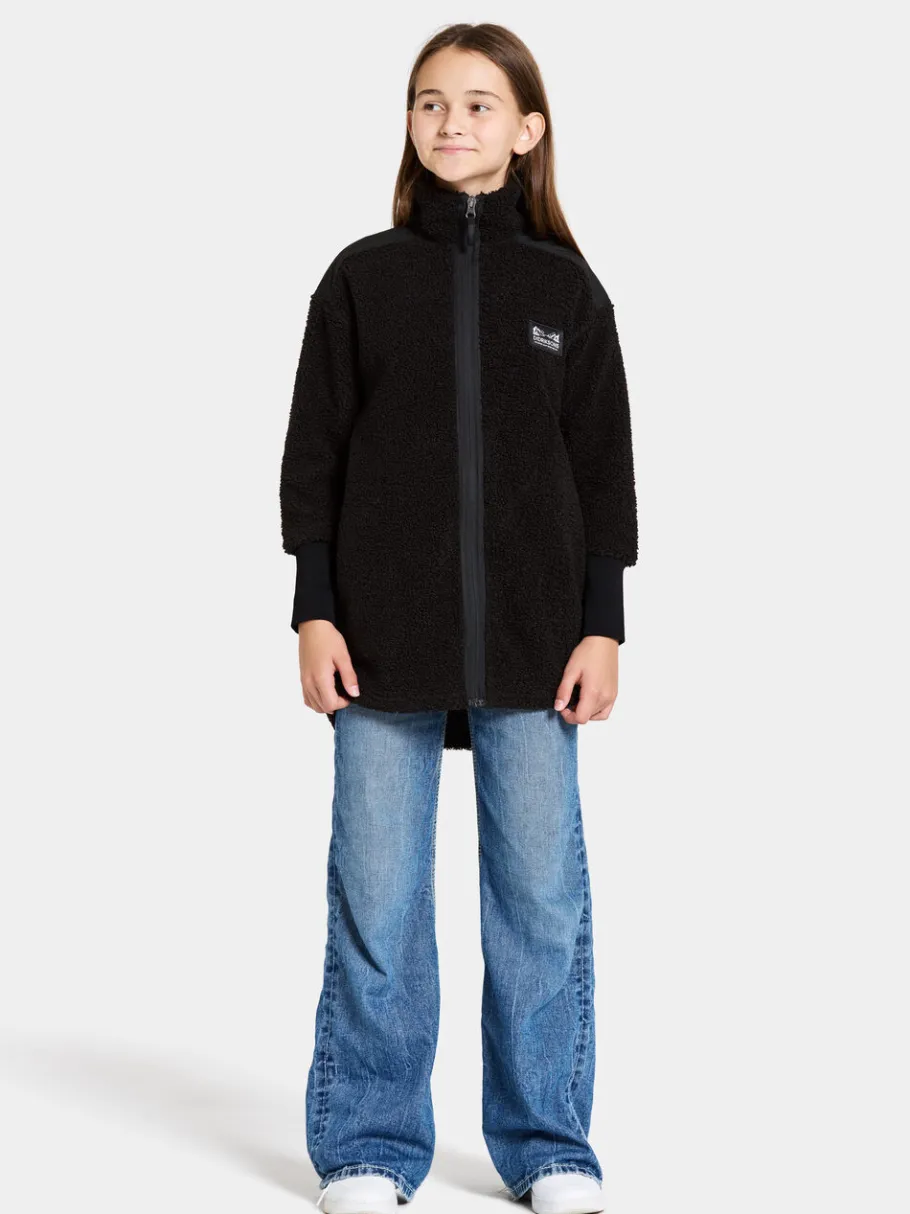 Discount Didriksons Ampere Kids' Full-Zip Long Black