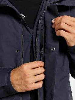 Hot Didriksons Andreas Parka Dark Night Blue