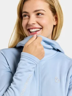 Sale Didriksons Anneli Full-Zip Sea Blue