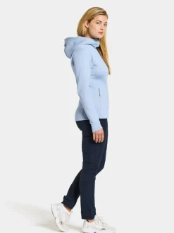 Sale Didriksons Anneli Full-Zip Sea Blue