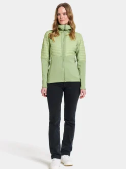 Sale Didriksons Annema Full-Zip Soft Green