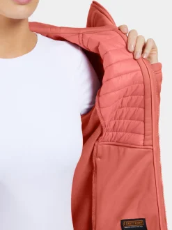 Hot Didriksons Annema Full-Zip Pink Blush