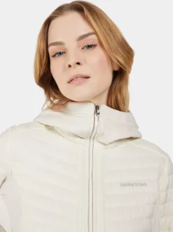 New Didriksons Annema Full-Zip Shell White