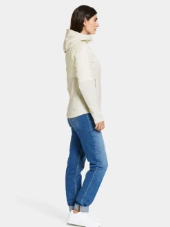New Didriksons Annema Full-Zip Shell White