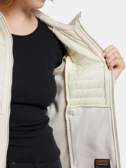 New Didriksons Annema Full-Zip Shell White