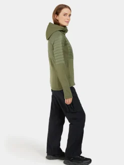 Hot Didriksons Annema Full-Zip Wild Forest Green