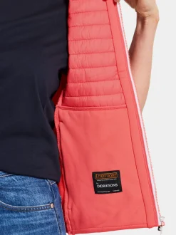 New Didriksons Annema Vest Soft Rose
