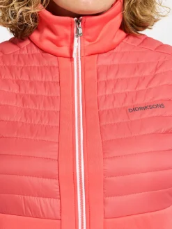 New Didriksons Annema Vest Soft Rose