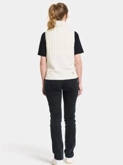 New Didriksons Annema Vest Shell White