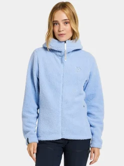 Clearance Didriksons Anniken Full-Zip Sea Blue