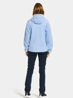Clearance Didriksons Anniken Full-Zip Sea Blue