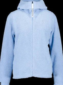 Clearance Didriksons Anniken Full-Zip Sea Blue