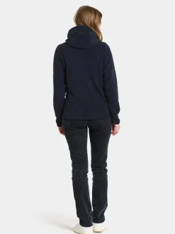 Hot Didriksons Anniken Full-Zip Dark Night Blue