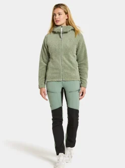 New Didriksons Anniken Full-Zip Light Moss