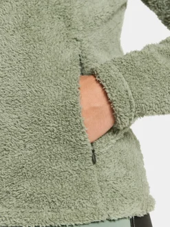 New Didriksons Anniken Full-Zip Light Moss