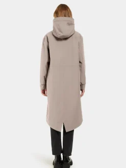 Sale Didriksons Astrid Parka Long Ash Brown