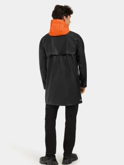 New Didriksons Avon Unisex Parka Galon® Black/Flame
