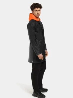 New Didriksons Avon Unisex Parka Galon® Black/Flame