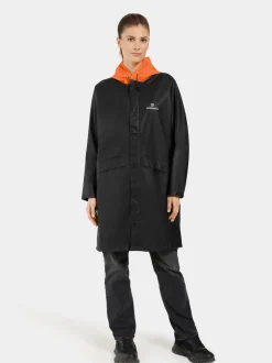 New Didriksons Avon Unisex Parka Galon® Black/Flame