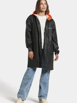 Online Didriksons Avon Unisex Printed Parka Galon® Black/Flame