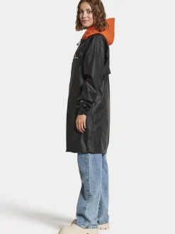 Online Didriksons Avon Unisex Printed Parka Galon® Black/Flame