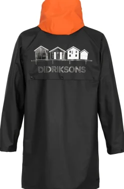 Online Didriksons Avon Unisex Printed Parka Galon® Black/Flame