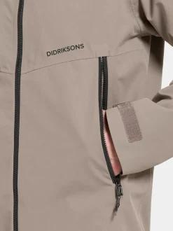 New Didriksons Basil Jacket Ash Brown