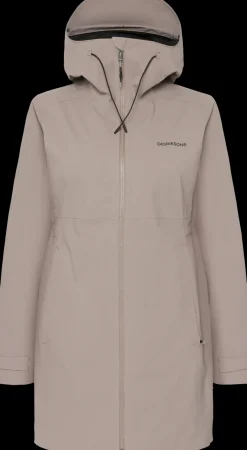 Clearance Didriksons Bea Parka Ash Brown