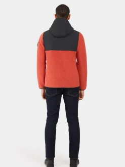 Clearance Didriksons Benno Full-Zip Ochre Red