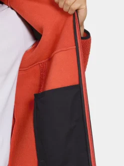 Clearance Didriksons Benno Full-Zip Ochre Red