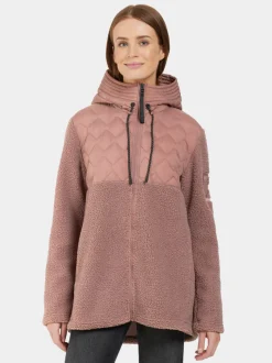 Discount Didriksons Bibi Full-Zip Faded Wine