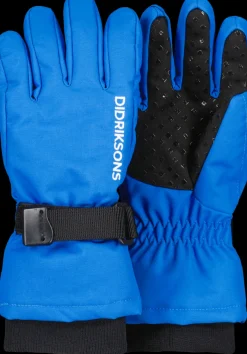 Discount Didriksons Biggles Kids' Gloves Caribbean blue