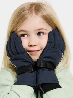 Best Didriksons Biggles Kids' Gloves Navy
