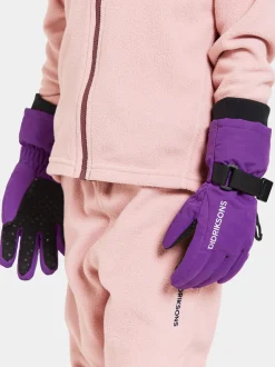 Outlet Didriksons Biggles Kids' Gloves Royal Purple