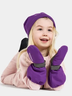 Best Didriksons Biggles Kids' Mittens Royal Purple