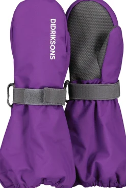 Best Didriksons Biggles Kids' Mittens Royal Purple
