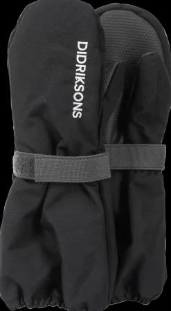 Online Didriksons Biggles Kids' Mittens Black