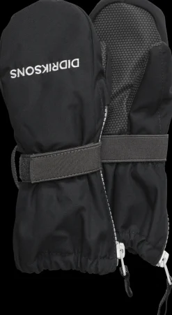 Sale Didriksons Biggles Kids' Zip Mittens Black