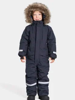 New Didriksons Björnen Kid's Coverall Navy